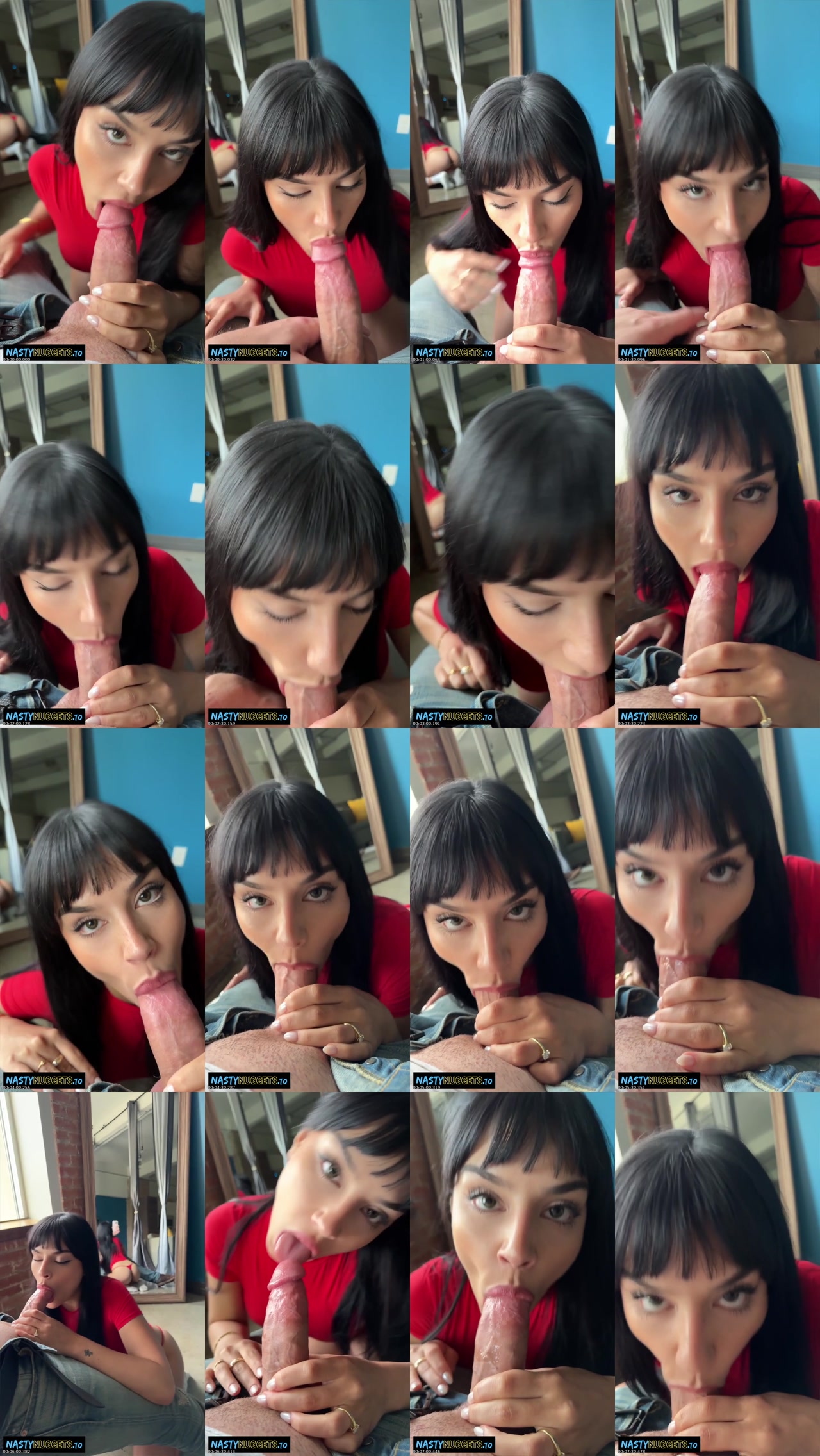 OnlyFans Whoahannahjo New BJ Red Shirt preview