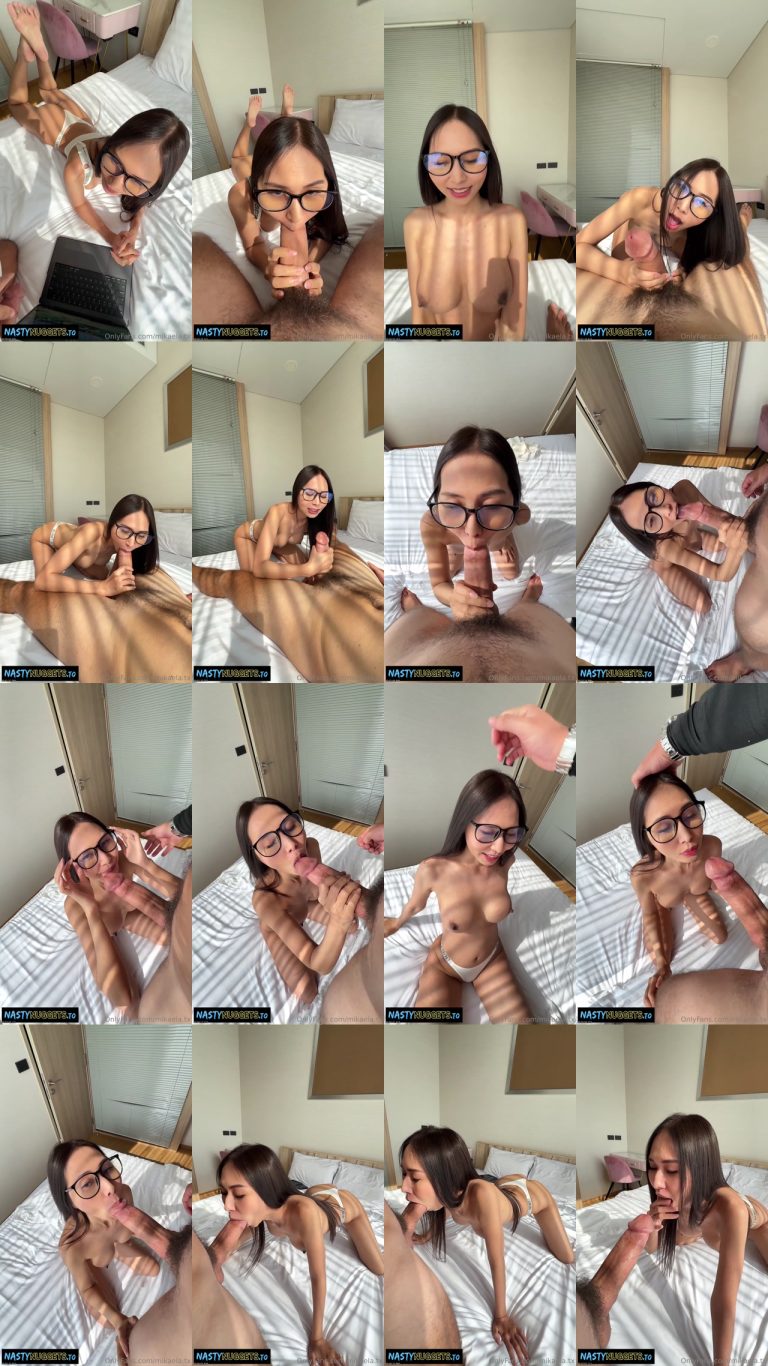 AsiaXXXTour Mikaela TX Making His BWC Pop For His Laptop preview