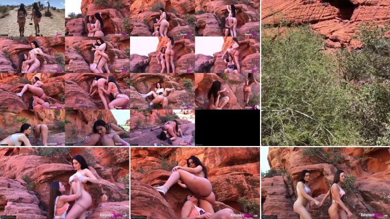 OnlyFans Rahyndee James Lana Rhoades Outdoor Action collage