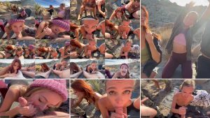 OnlyFans Elly Clutch Feat Stella Sedona And Kitten Kyre Hiking With Hubbies collage