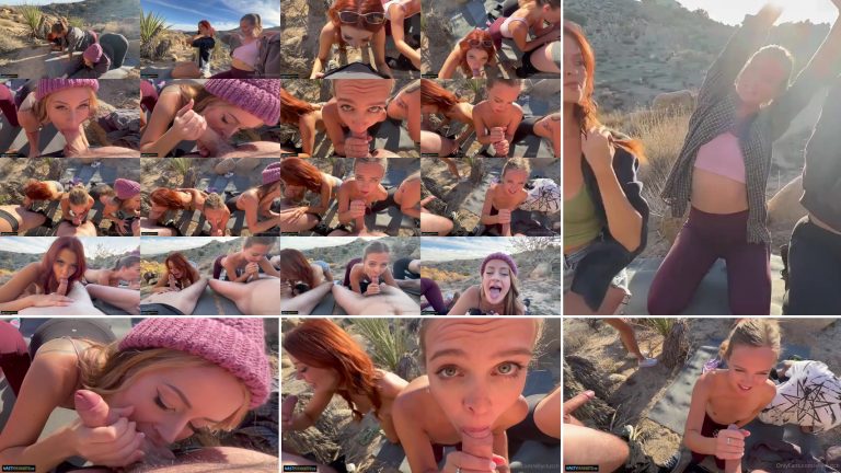 OnlyFans Elly Clutch Feat Stella Sedona And Kitten Kyre Hiking With Hubbies collage