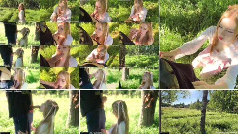 Fansly Yuiwoo Friends Girlfriend Saved My Balls And The World From Blowing Up In The Woods collage